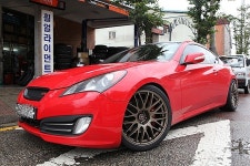 [인치업매니아]레드 젠쿱 텐죠R 브론즈 19인치 장착 | 보배드림 장착시공사진