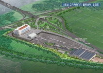 서울도시철도공사 5호선 고덕기지 상부 인공대지 물류센터 구상 조감도 - ③ 도시/광역철도 - Rail+ 철도동호회 서울도시철도공사 5호선... 