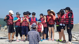 어촌체험, 투명카누 타기, 양포 위판장 체험 - 어촌 체험 - 포항민박 SEA & BLUE 씨엔블루 어촌체험, 투명카누 타기, 양포 위판장 체험