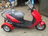 델피노 보조바퀴 - 삼륜차사진 - 삼륜오토바이 대한제작소 델피노 보조바퀴