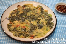 생긴게 이상해서 못먹겠다던 아이들이 더 잘먹은 톳부침개 *^^* - 10만개의 레시피, 메뉴판키친 요리판