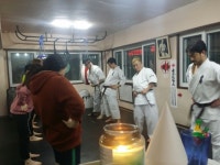 7시30분부 극진공수도 안양도장 수련 - ───한국본부 사진자료... 주짓수 복싱다이어트 MMA 안양역 와코짐 7시30분부 극진공수도 안양도장 수련