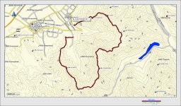 상인고-대덕산-앞산-청룡산-작봉(용상등) -삼필봉-420.8봉-도원지16.3km(3h 25m 38s)-171018 - 경상도 - 안드로이드 gps & earth... 