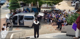 본당승합차 감사축복식 연중 제15주일 교중미사 후 2019.07.14 - 옥포성당 - † 옥포성당 본당승합차 감사축복식 연중 제15주일... 