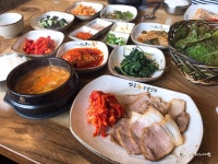 전주 송천동 점심 보쌈정식이 괜찮은 만족왕족발보쌈 - 　다녀왔어요 (전주) - 전주 맛집 전주 송천동 점심 보쌈정식이 괜찮은 만족왕족발보쌈