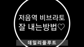 저음역 비브라토 잘 내는 방법♡플루트연주법♡플루트배우기♡:11월 9일 데일리플루트365 - [종영]데일리플루트 365 - 플룻전문동호회... 