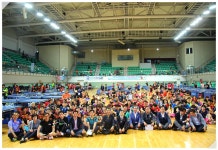 제13회 미추홀 구청장배 탁구대회 (단체기념촬영, 경품추첨, 내빈 접견)... 인천광역시 미추홀구 탁구협회 제13회 미추홀 구청장배 탁구대회... 