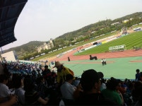 서산종합운동장 풍경.. - 축구게시판(일반) - 사커 월드 서산종합운동장 풍경..