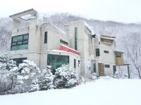 첫 눈 - 유왕별서구경하기 - 유왕별서펜션 첫 눈