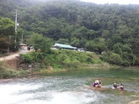 화천 비수구미 마을 트레킹(해산령터널-비수구미계곡 임도-비수구미 왕복 12km,5시간 소요) 비수구미 민박- 비빔밥 - 뽐뿌:등산포럼 화천... 