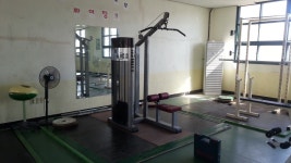 태화중학교 (체력단련실) - 고객방문 설치사진 - 울산헬스기구 태화중학교 (체력단련실)