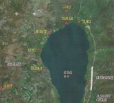 하늘에서 본 갈릴리 - 갈릴리 - 보성시찰-이스라엘 성지 순례기 하늘에서 본 갈릴리