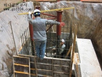 수원00골프연습장 철탑시공 - 2009년 공사현장 - 골프연습장공사 수원00골프연습장 철탑시공