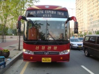 조명및 대형TV (주) 다인미디어 1588-4191 - 장착된 모습 - ★━관광버스 천장조명━★ 신정고속버스 조명및 대형TV (주) 다인미디어 1588-4191