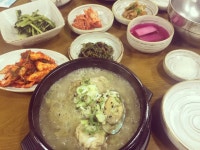 중화산동 한우물바지락 삼계탕 - 　다녀왔어요 (전주) - 전주 맛집 중화산동 한우물바지락 삼계탕