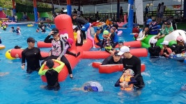 성주 스파랜드 물놀이 체험 - 문화 프로그램 - 초.원.지.역.아.동.센.터 성주 스파랜드 물놀이 체험