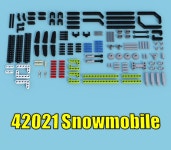 (LDD)오늘의 LDD는 테크닉의 스노우모빌(42021)입니다. : 클리앙