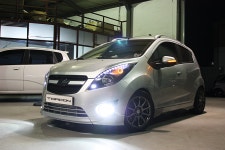 마티즈 크리에이티브 오토 터보 스테이지1 - 장착사진 - TORCON 마티즈 크리에이티브 오토 터보 스테이지1