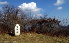 산행기 - 가라고 가랑비? 있으라고 이슬비?... 동대산~두로봉~상원사주차장...2008.10.25