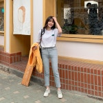 어썸 스트라이트 데님팬츠(C901MSJE10)/데님팬츠/연청/스판(L2-2-5) - 사는 게 즐겁다! 롯데닷컴