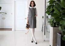 [러브큐피트 조끼원피스] 초코맘