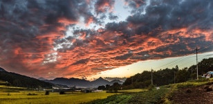 r거창 가조의 일몰 - 동서대 기수들의  Gallery 출사코리아