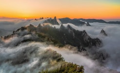 오늘의 릴레이 주제는 운해 입니다~~! - 자유게시판 출사코리아