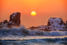 옵바위의 아침 - 베스트갤러리 출사코리아