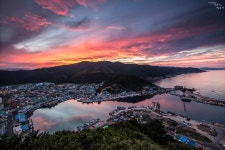 축산항에 노을질때... - 베스트갤러리 출사코리아