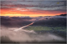 섬진강과 평사리 노을 - 주간베스트포토 출사코리아