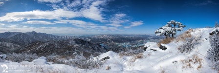 대암산 설경 파노라마 - 추천갤러리 출사코리아