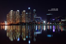 수영강변에서 바라본 해운대 - 지역별 출사지정보 출사코리아