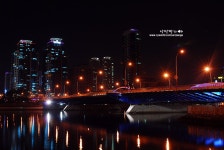 수영강변에서 바라본 해운대 - 지역별 출사지정보 출사코리아