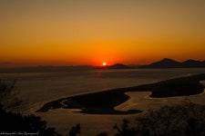 오늘자 아미 전망대 일몰입니다 - 출사지 소식 출사코리아