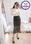 츄(chuu) | [퀵배송_prime] 스윗 로즈 skirt | ALL 츄 chuu