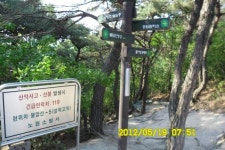 백두대간 - 수락지맥 2구간(덕능고개~불암산~아차산~광나루역)