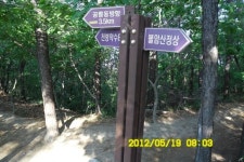 백두대간 - 수락지맥 2구간(덕능고개~불암산~아차산~광나루역)