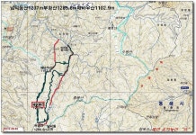 산행기 - 밀림 오지 숲속 넓덕동산1237m 부항산(缶項山)1285.6m 매바우산(鷹岩山)1,102.9m