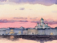 여담 / 그림으로 여행을 담다, 여유를 담다 | 밴드