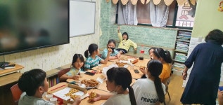 Best푸르넷공부방 | 밴드 약속했던 3학년 친구들 치킨 피자 파티... 약속 지켰으니 공부 열심 약속도 지키자!
