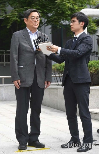 [포토]안경환 법무장관 후보자 