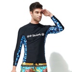 69슬램 [69슬램] 맨 네이비 슬림핏 래쉬가드(상의) | 레이틀리 [69슬램] 맨 네이비 슬림핏 래쉬가드(상의)