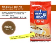 [오피스멀티] [동서식품] 맥스웰하우스 화인 500g  12봉지 DS :: 1300k 천삼백케이 [오피스멀티] [동서식품] 맥스웰하우스 화인 500g... 