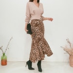 레오머메드스커트_D3SK 스타일리쉬 포인트 데일리 내추럴룩 데이트룩  30대여성쇼핑몰 20대여자쇼핑몰 키작은여자쇼핑몰 여성의류쇼핑몰... 