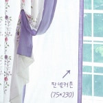 다원몰 :: BHF 노르딕솔리드+코코체크 창문형 커튼 4장세트 BHF 노르딕솔리드+코코체크 창문형 커튼 4장세트