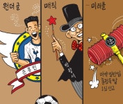 [서상균 그림창] 원더골, 매직…미러클 : 국제신문 [서상균 그림창] 원더골, 매직…미러클