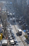 연산 ~ 서면 교차로 온종일 극심한 정체…시내버스는 쌩쌩 : 국제신문 연산 ~ 서면 교차로 온종일 극심한 정체…시내버스는 쌩쌩