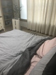 디자인 패브릭 전문브랜드 데코뷰 매트리스 높이가 높아 제작했는데 이뻐요^^사용후기 - 주식회사 데코뷰