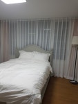 디자인 패브릭 전문브랜드 데코뷰 안방 실측350인데 6폭주문했어요 세로는 레일을 사용해서 추천해주신대로 3센티뺐구요사용후기 - 주식회사... 