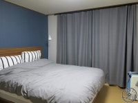 디자인 패브릭 전문브랜드 데코뷰 안방은 무조건 그레이하려고 했었기에 보자마자 주문했어요. 속커튼은 같이 할까 말까사용후기 - 주식회사 데코뷰